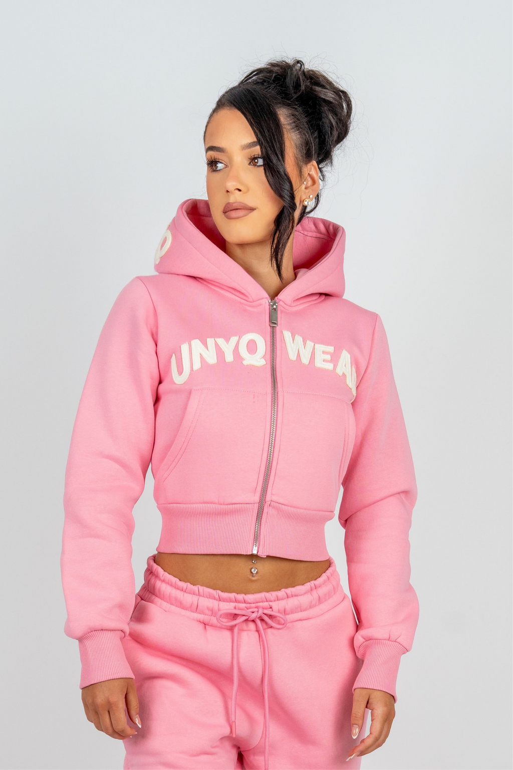 Calm Cropped Zip Jacket