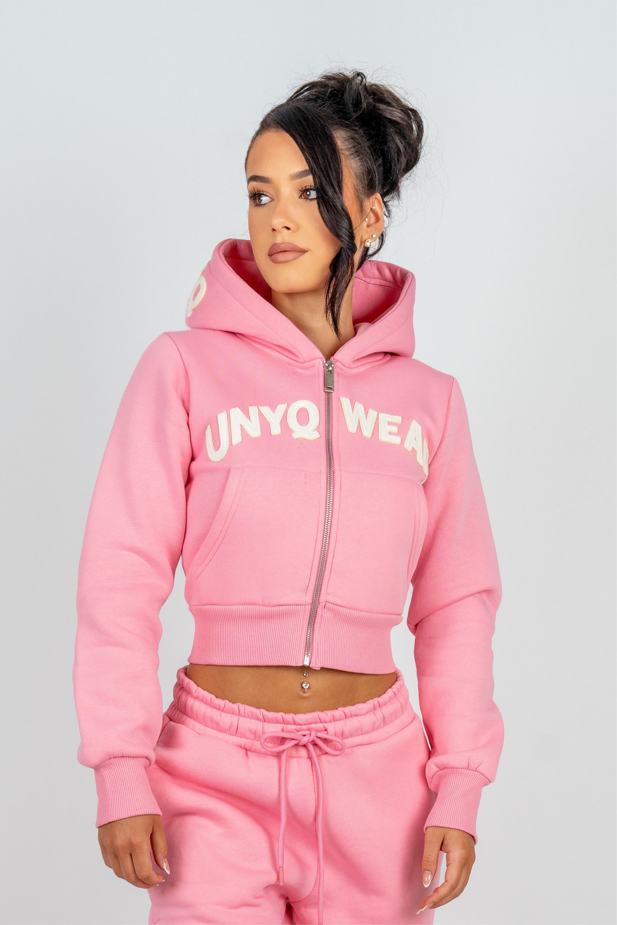 Calm Cropped Zip Jacket