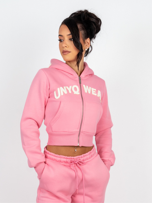Calm Cropped Zip Jacket